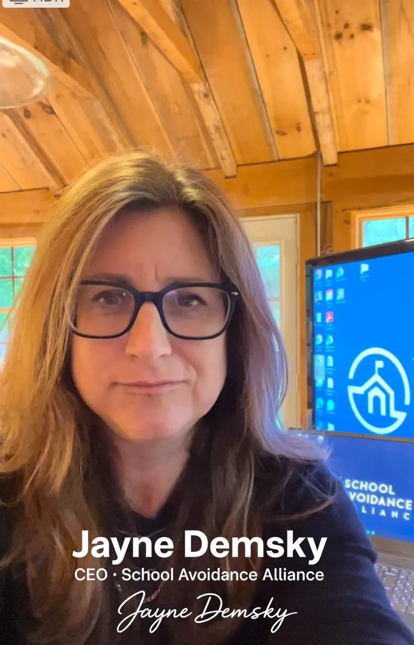 Jayne Demsky, Founder of School Avoidance Alliance